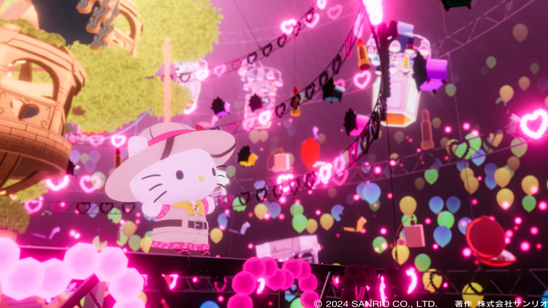 Hello Kitty and friends are here! The Sanrio Virtual Music Festival's 4 interactive VRChat works will be exclusively featured at the Kaohsiung Film Festival in October.-Image